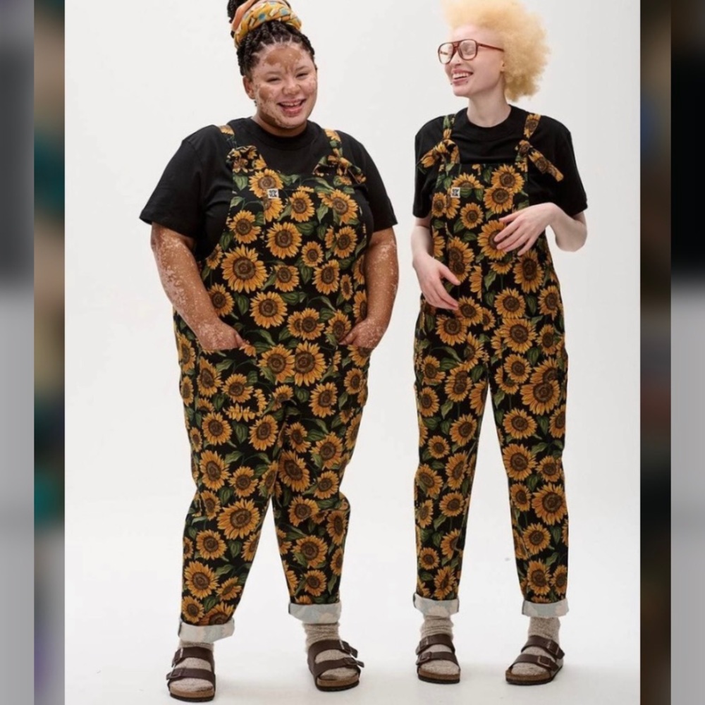 Lucy & Yak original dungaree organic twill - Sunflower overalls